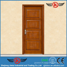 JieKai M279 porte unique en bois / porte en bois avec portes en bois en teck verre / burmée